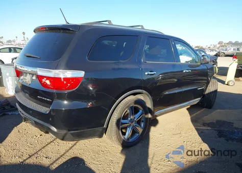 2011 Dodge Durango Citadel z USA, uszkodzony, nr VIN 1D4SD5GT7BC692627